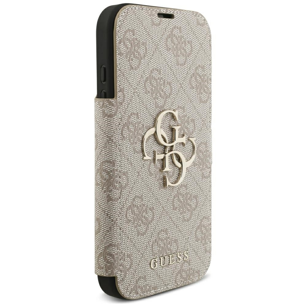 Futrola za Apple iPhone 18 Pro / 17 Pro, Guess, 4G Metal Logo, Roze