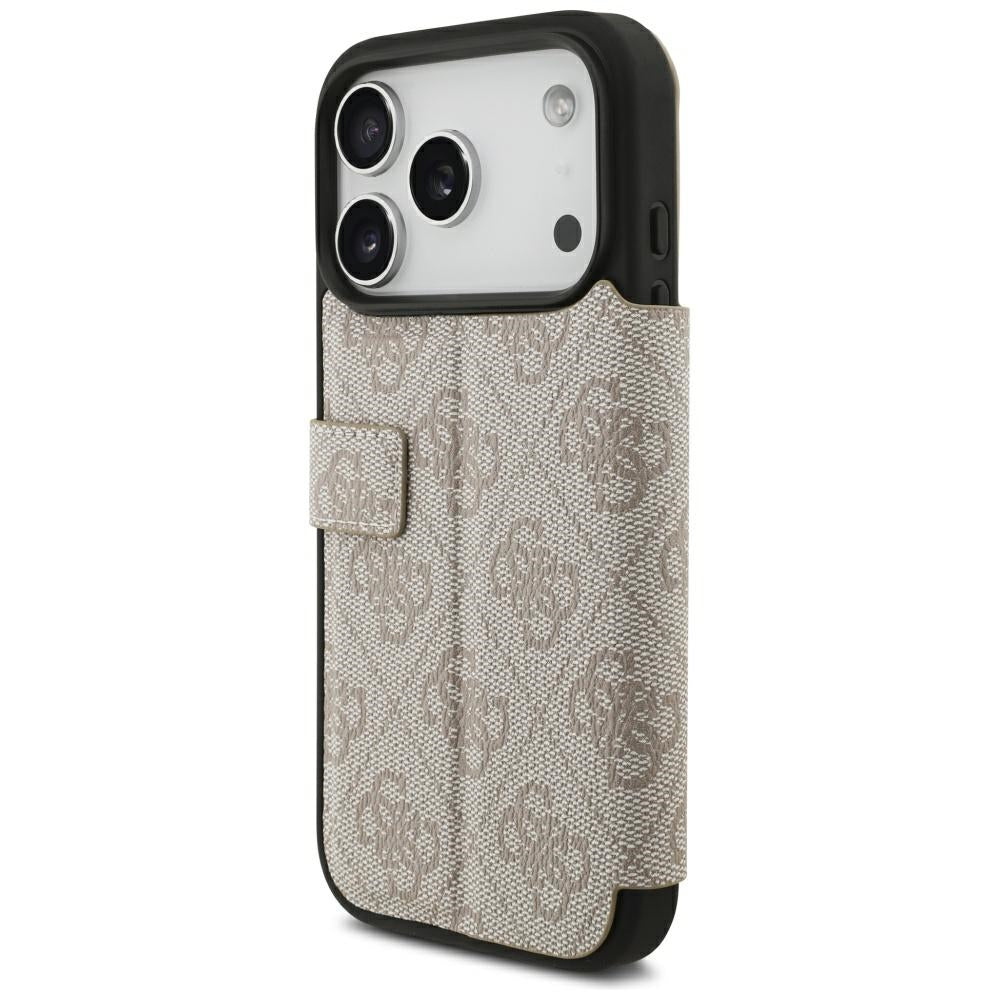 Futrola za Apple iPhone 18 Pro / 17 Pro, Guess, 4G Metal Logo, Roze