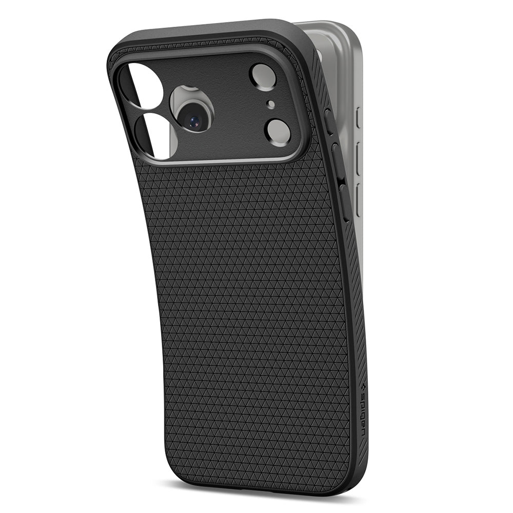 Futrola za Apple iPhone 18 Pro / 17 Pro, Spigen, Liquid Air, Crna Mat ACS12149