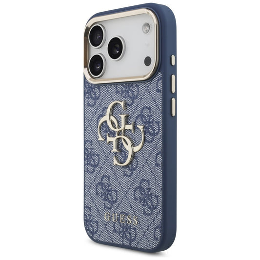 Futrola za Apple iPhone 18 Pro Max / 17 Pro Max, Guess, 4G Big Classic Logo, Plava