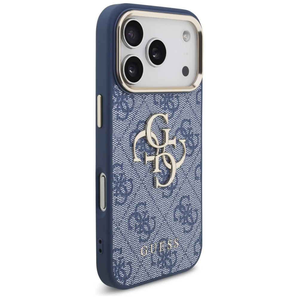 Futrola za Apple iPhone 18 Pro Max / 17 Pro Max, Guess, 4G Big Classic Logo, Plava