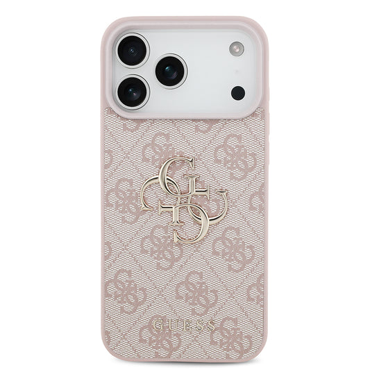 Futrola za Apple iPhone 18 Pro Max / 17 Pro Max, Guess, 4G Big Logo, Roze