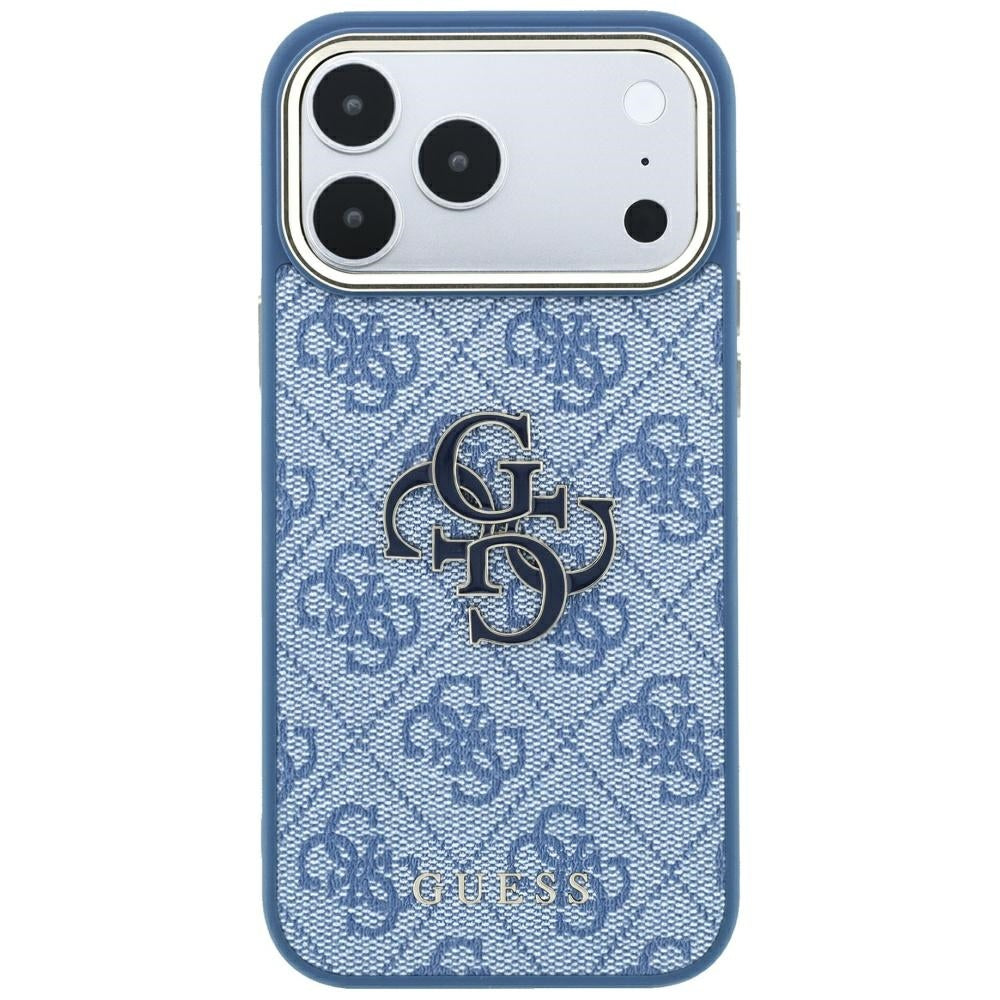 Futrola za Apple iPhone 18 Pro Max / 17 Pro Max, Guess, 4G Big Resin Logo, Plava