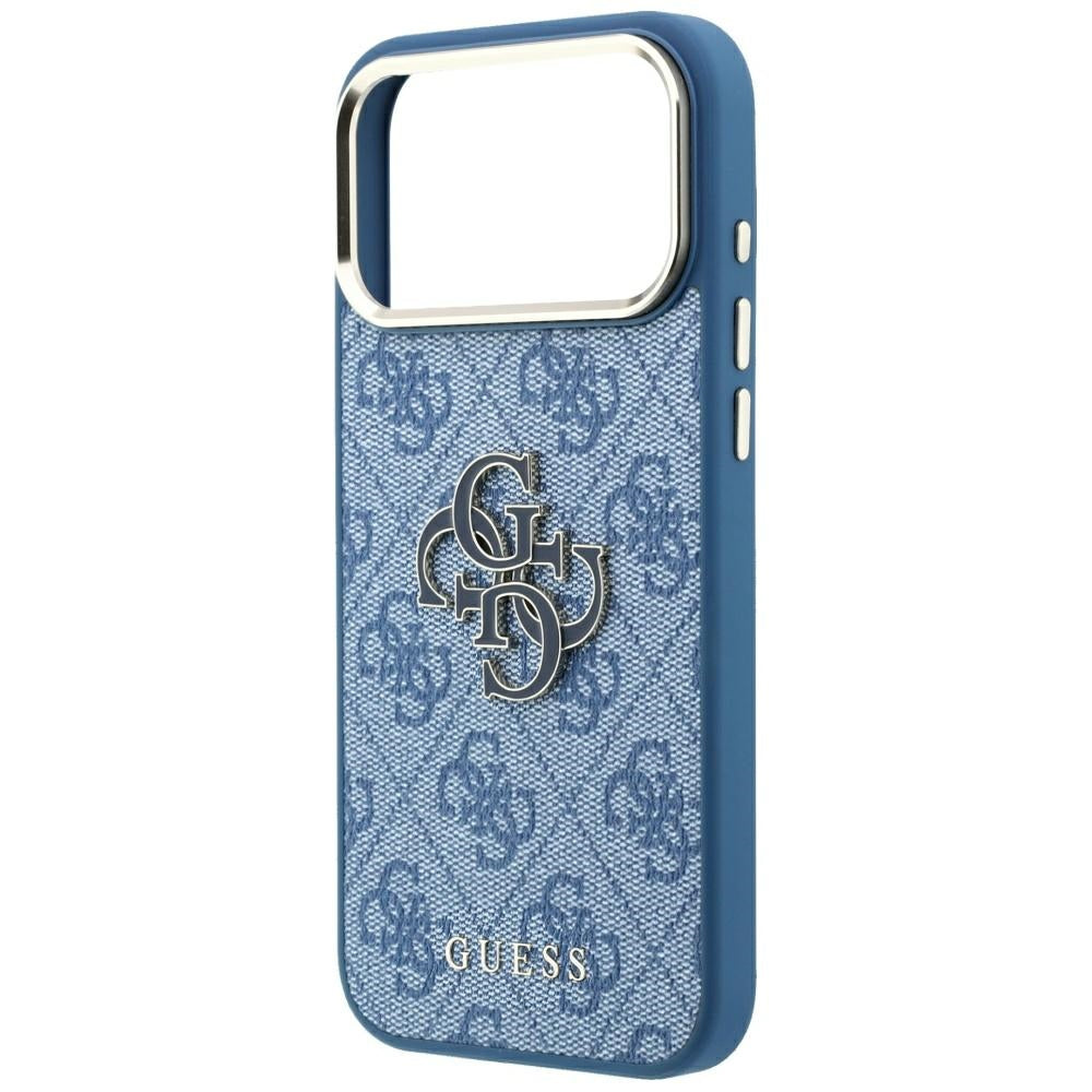 Futrola za Apple iPhone 18 Pro Max / 17 Pro Max, Guess, 4G Big Resin Logo, Plava