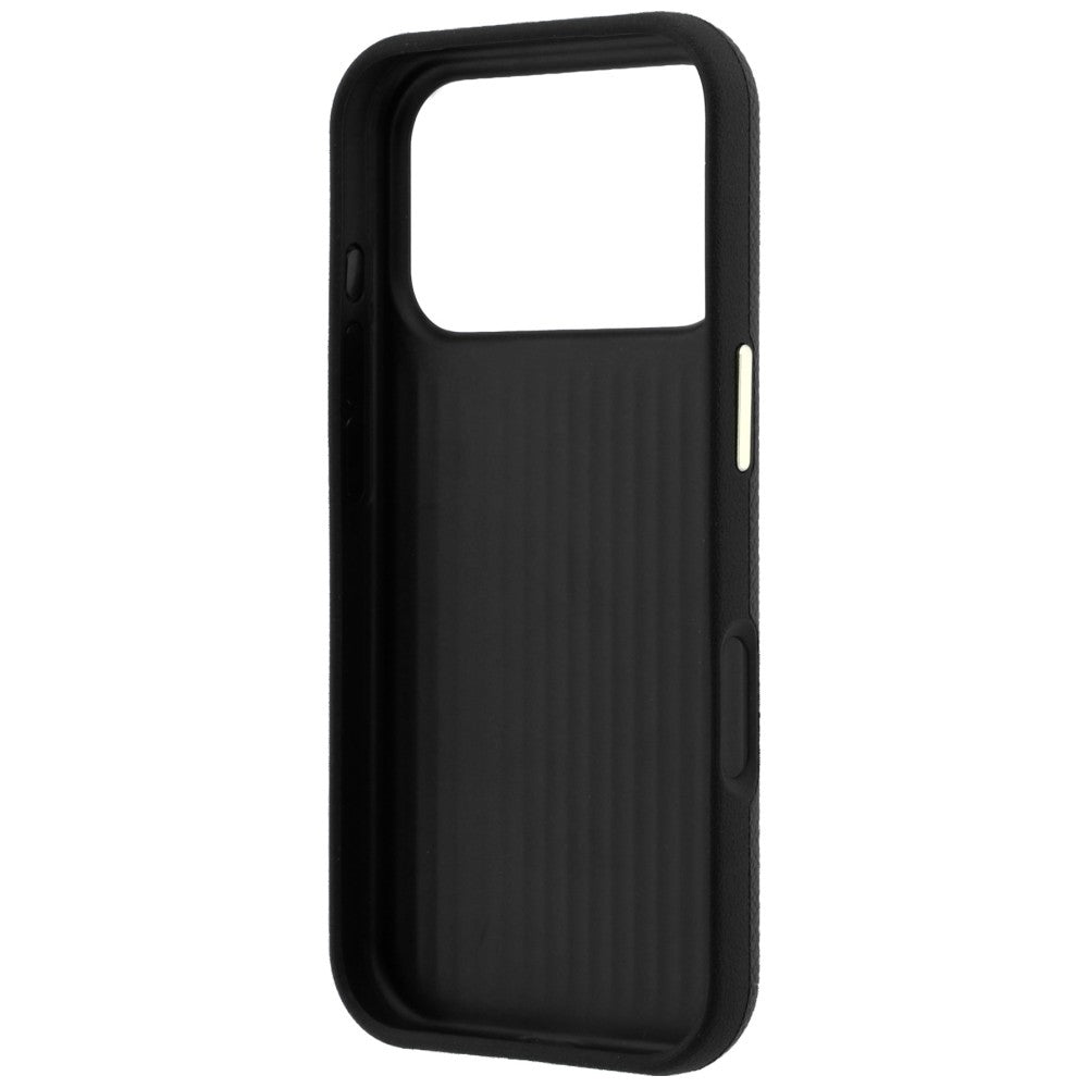 Futrola za Apple iPhone 18 Pro Max / 17 Pro Max, Guess, Grained Big Resin Logo, Crna