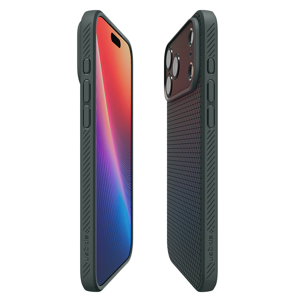 Futrola za Apple iPhone 18 Pro Max / 17 Pro Max, Spigen, Liquid Air, Zelena ACS12113