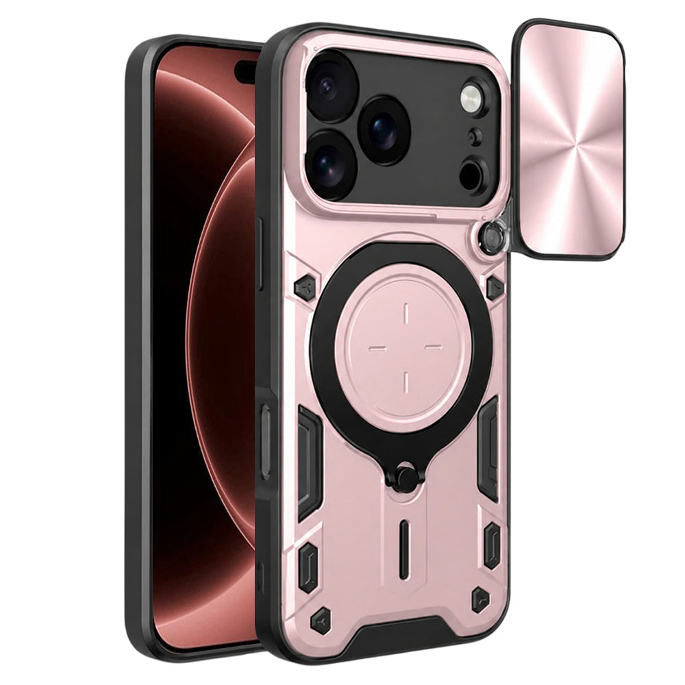 Futrola za Apple iPhone 18 Pro Max / 17 Pro Max, Techsuit, CamGuard Pro, Roze Zlatna