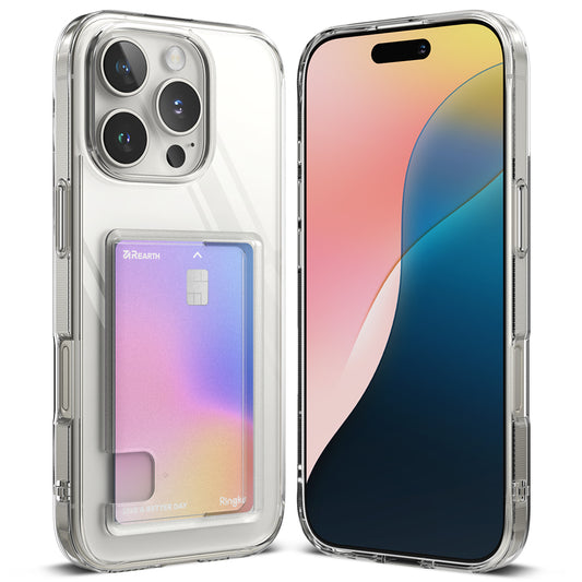 Futrola za Apple iPhone 16 Pro Max, Ringke, Fusion Card, Transparentna