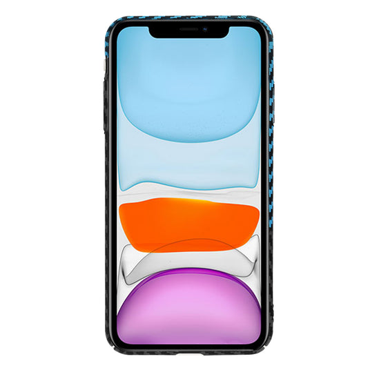 Futrola za Apple iPhone XR, Techsuit, Carbonite FiberShell, Crno Plava