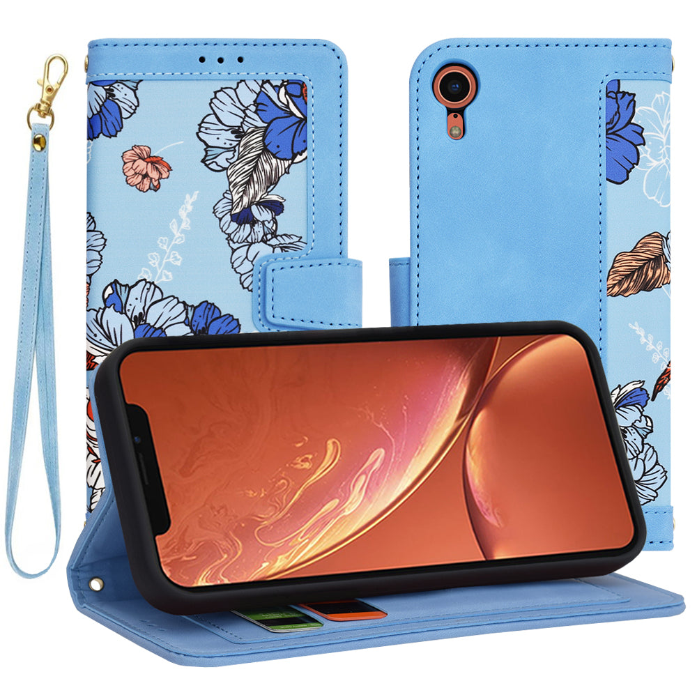Futrola za Apple iPhone XR, Techsuit, FlipCraft, Plava