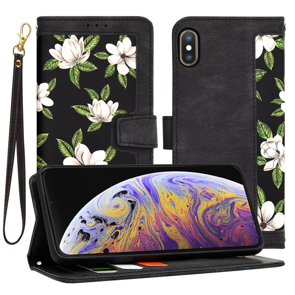 Futrola za Apple iPhone XS Max, Techsuit, FlipCraft, Crna