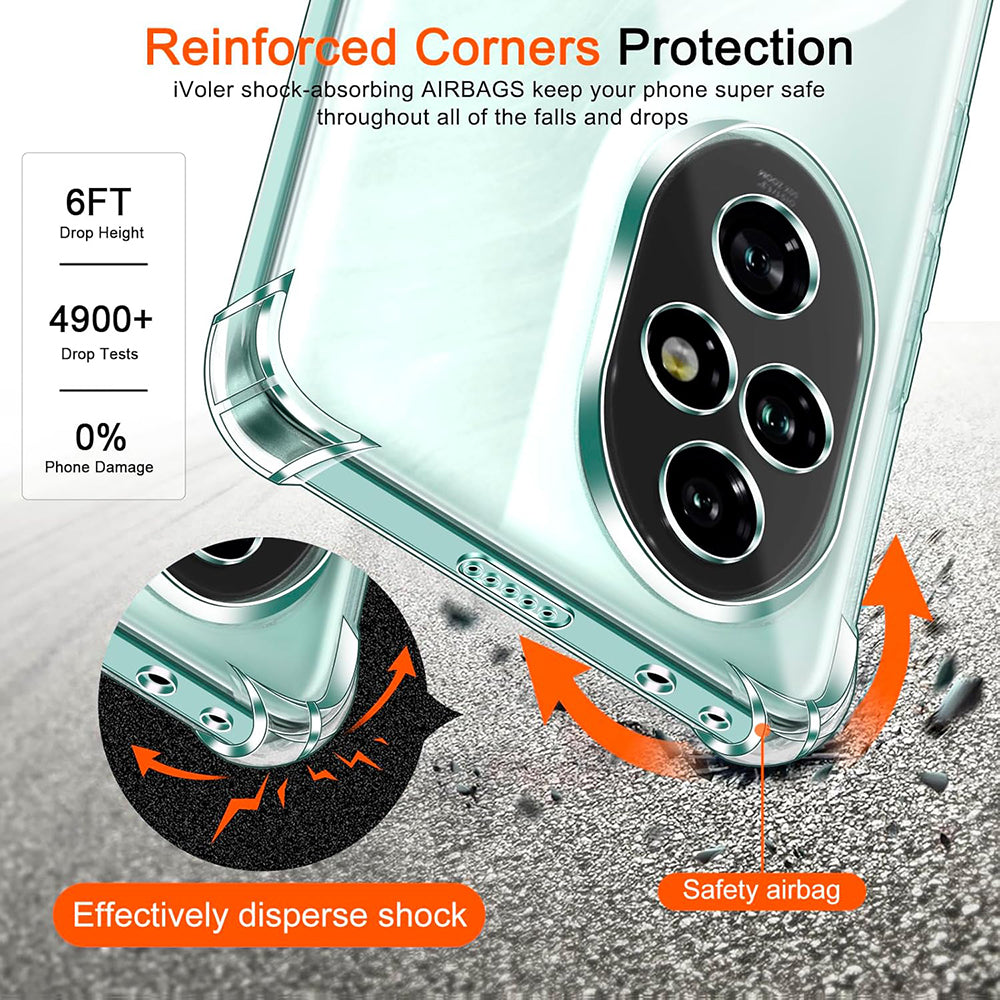 Futrola za Honor 200 Pro, Techsuit, Shockproof Clear, Providna
