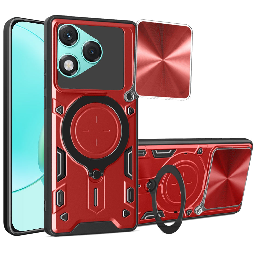Futrola za Honor 400 Lite, Techsuit, CamGuard Pro, Crvena