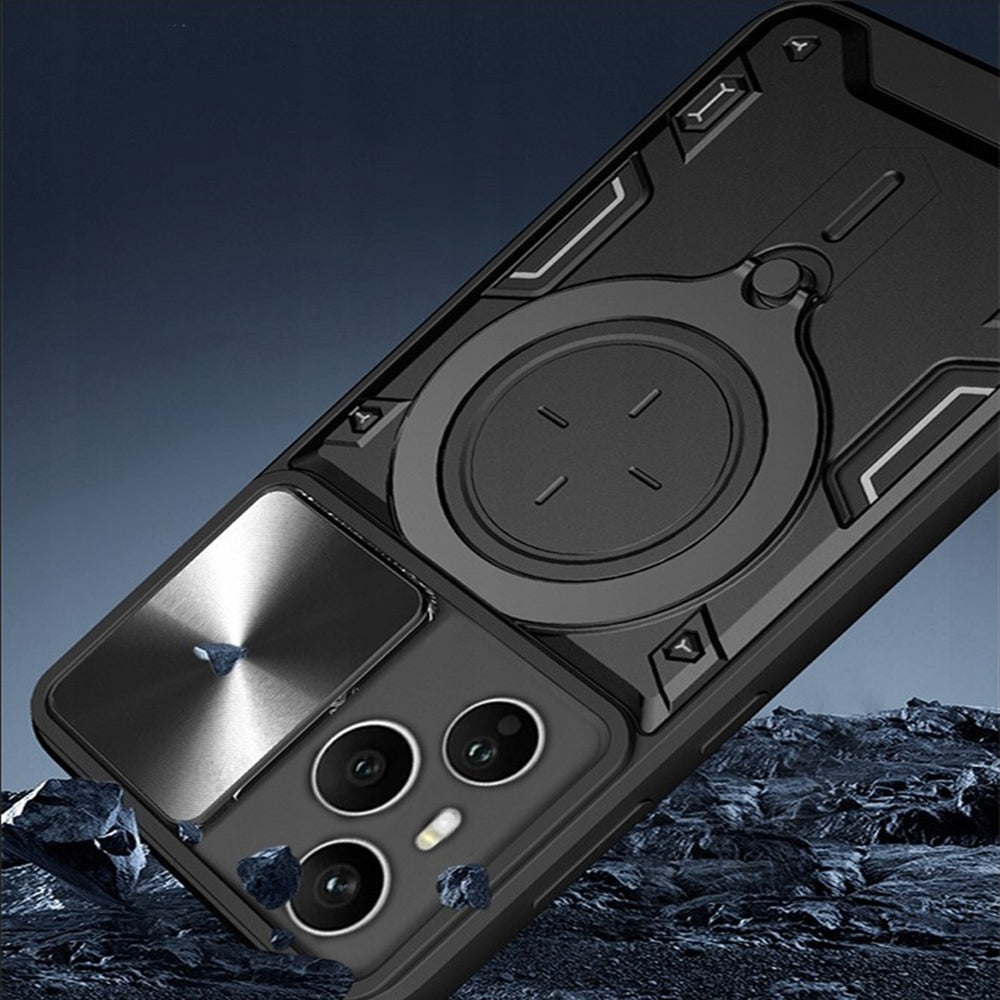 Futrola za Honor 400 Pro, Techsuit, CamGuard Pro, Roze Zlatna