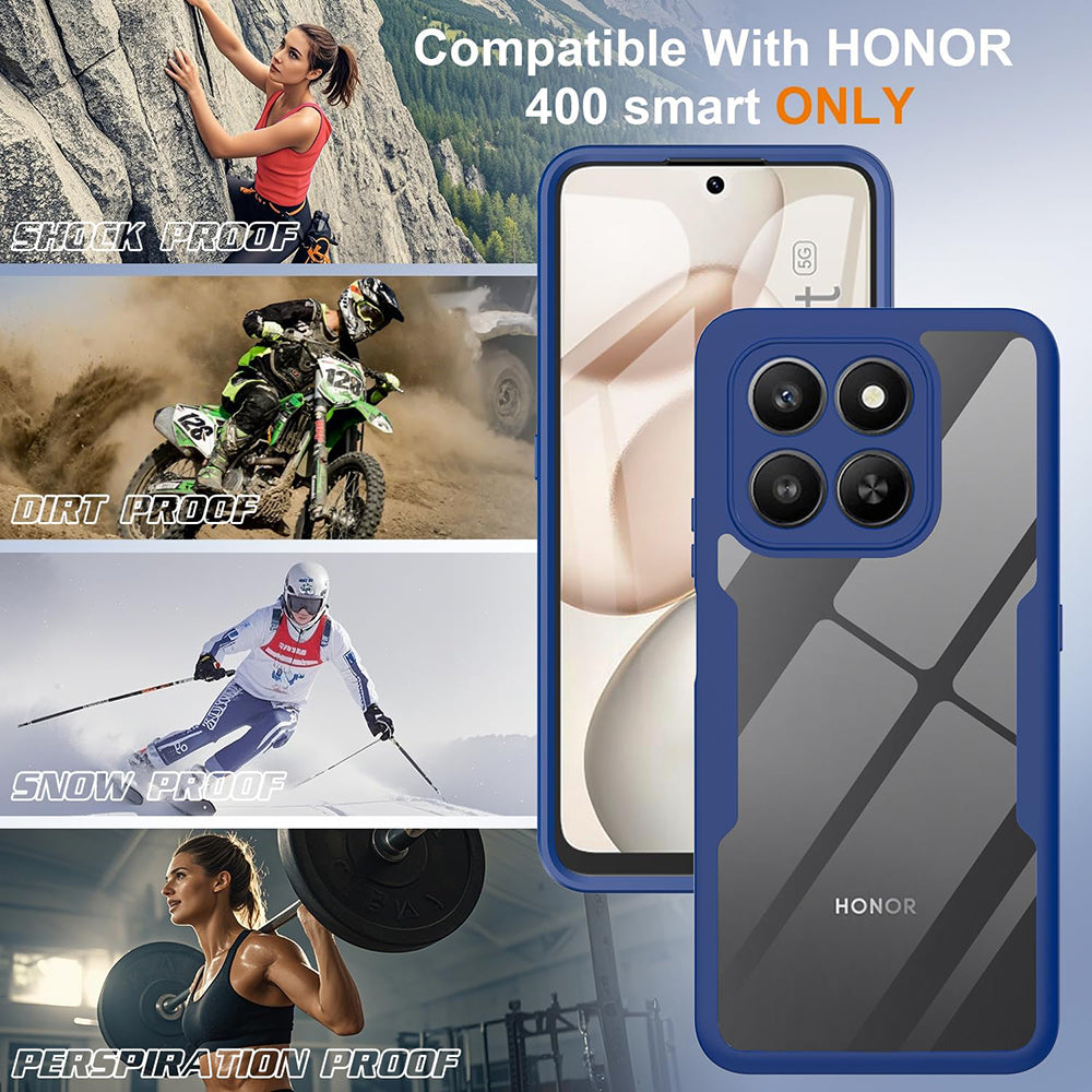 Futrola za Honor 400 Smart 4G / X7d 4G / 400 Smart 5G, Techsuit, ColorVerse 360, Plava