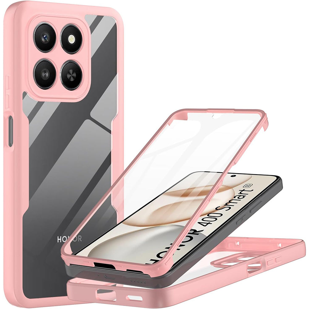 Futrola za Honor 400 Smart 4G / X7d 4G / 400 Smart 5G, Techsuit, ColorVerse 360, Roze