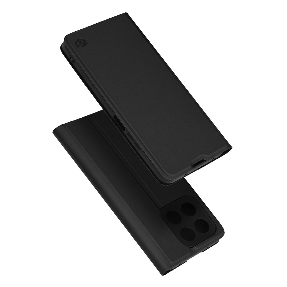 Futrola za Honor 400 Smart 4G / X7d 4G / 400 Smart 5G, Techsuit, Magskin Book, Crna