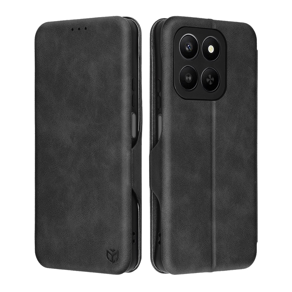Futrola za Honor 400 Smart 4G / X7d 4G / 400 Smart 5G, Techsuit, Safe Wallet Plus, Crna