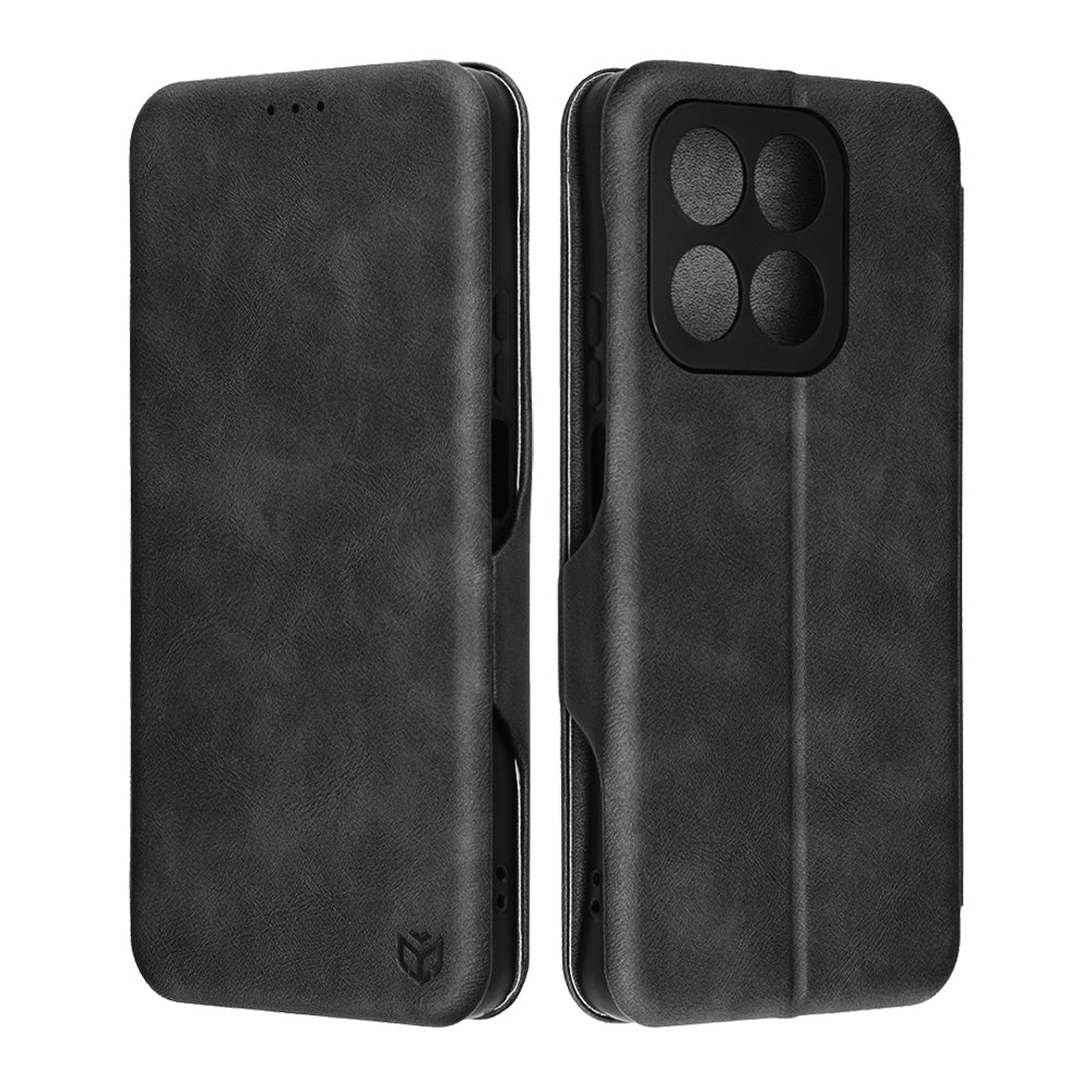 Futrola za Honor 400 Smart 4G / X7d 4G / 400 Smart 5G, Techsuit, Safe Wallet Plus, Crna