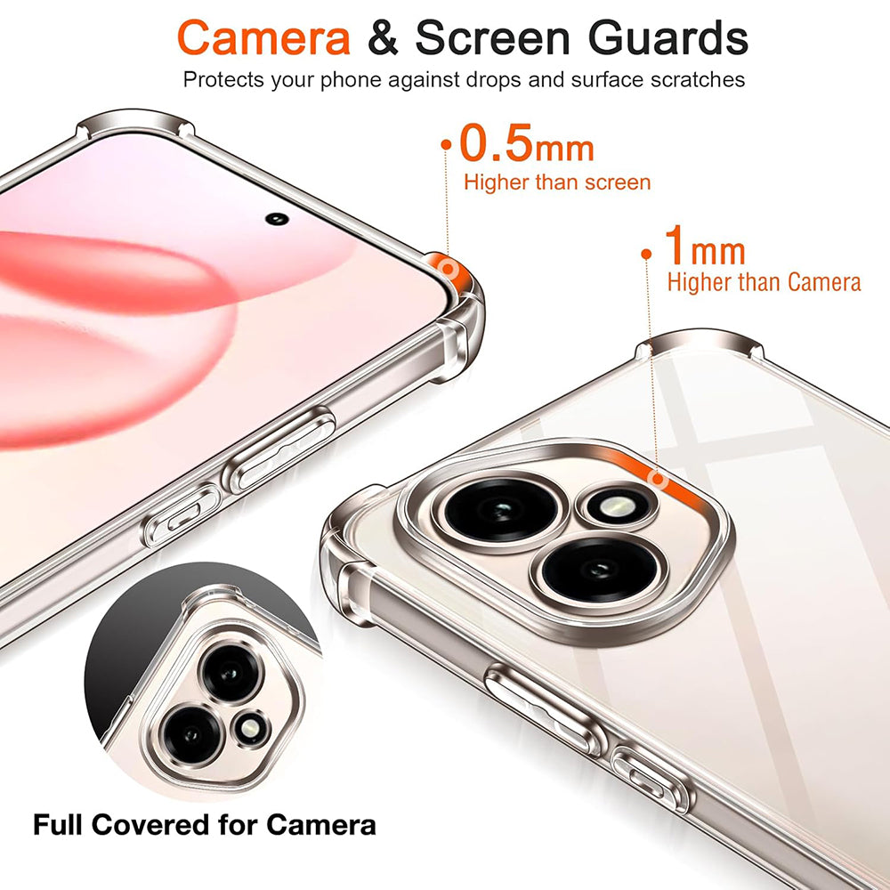 Futrola za Honor 400, Techsuit, Shockproof Clear, Providna