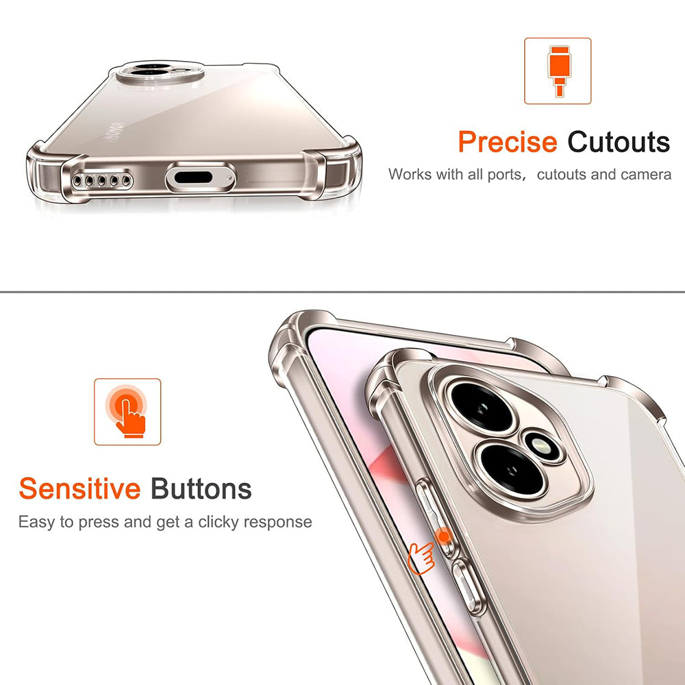 Futrola za Honor 400, Techsuit, Shockproof Clear, Providna