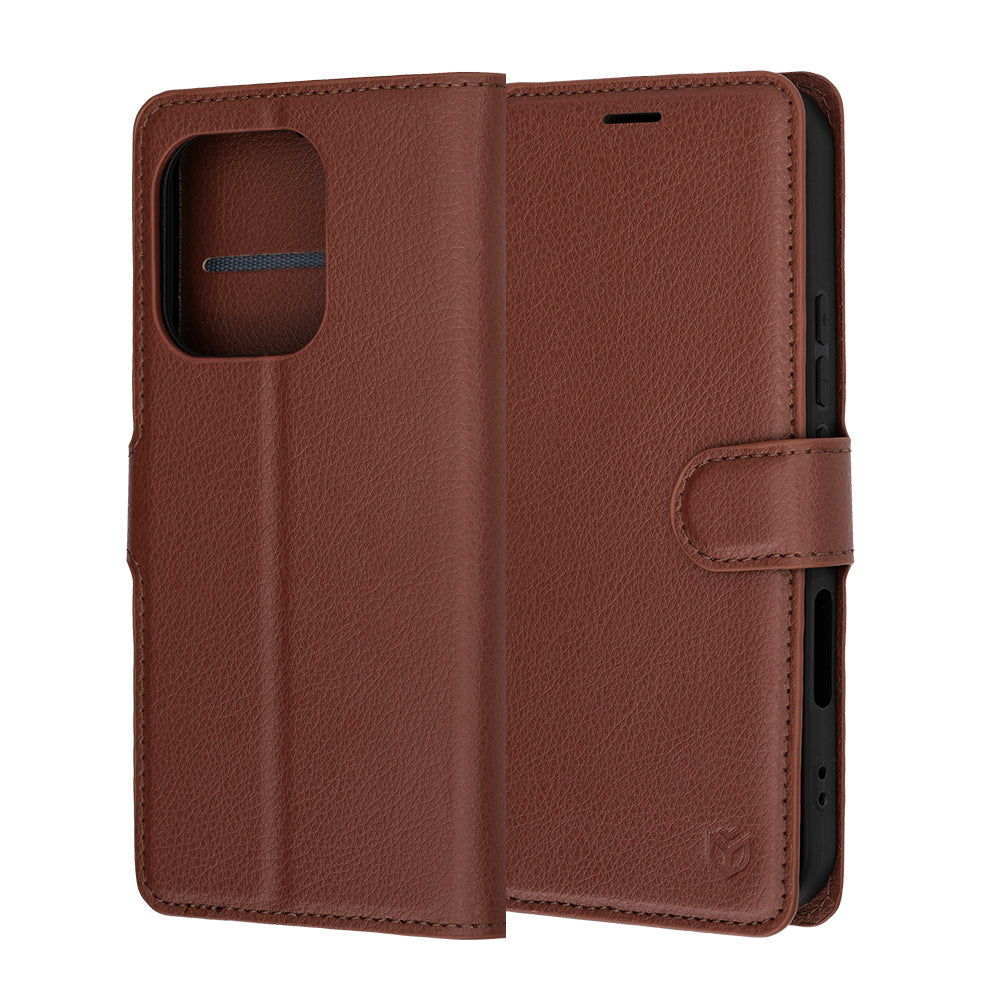 Futrola za Honor 600 Lite, Techsuit, Leather Folio, Braon