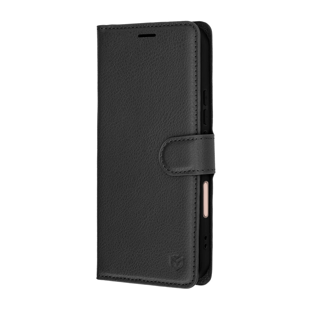 Futrola za Honor 600 Lite, Techsuit, Leather Folio, Crna