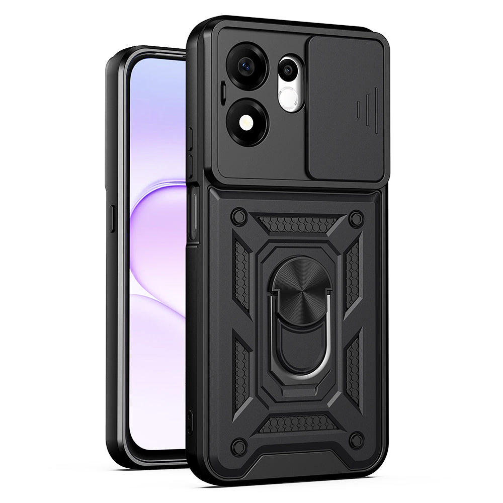 Futrola za Honor 600 Smart, Techsuit, CamShield, Crna