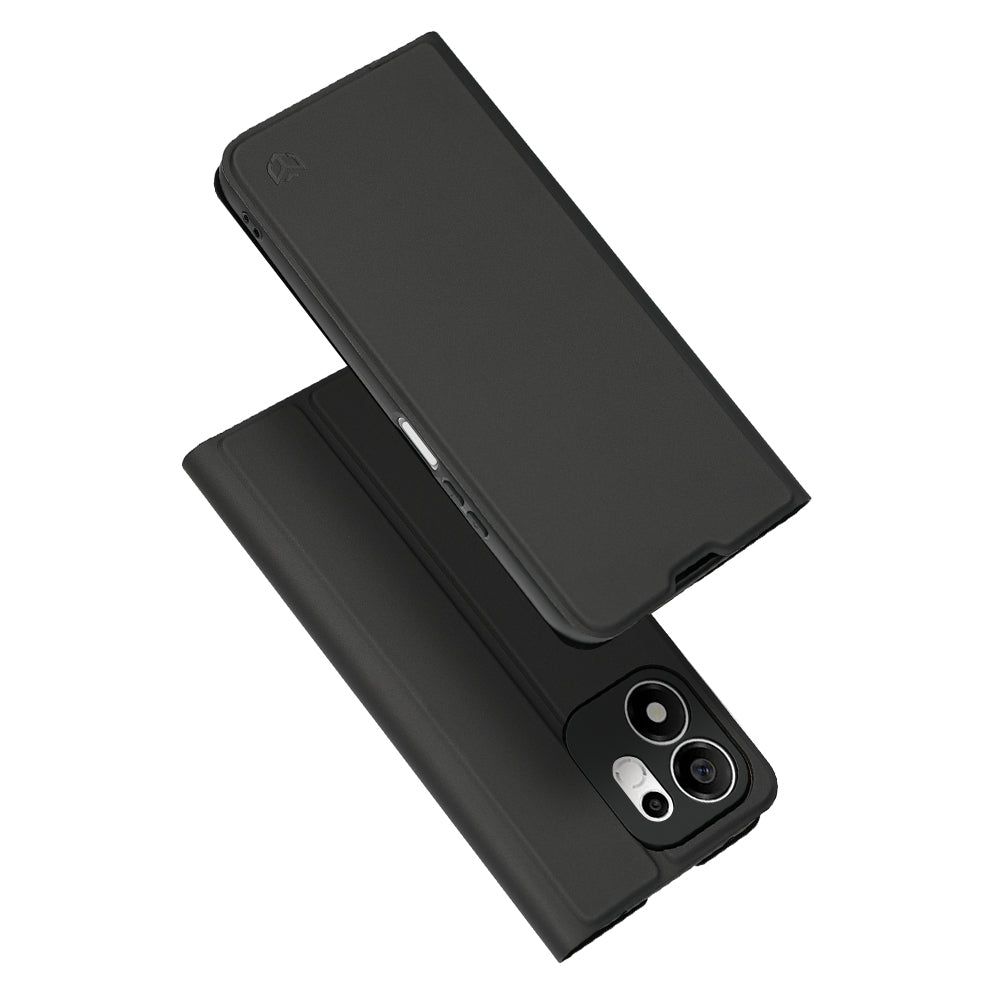 Futrola za Honor 600 Smart, Techsuit, Magskin Book Long Blitz Cutout, Crna