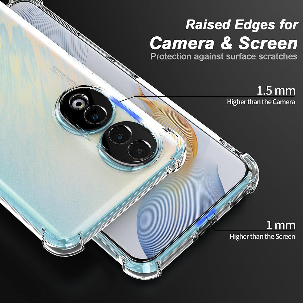 Futrola za Honor 90 Pro, Techsuit, Shockproof Clear, Providna