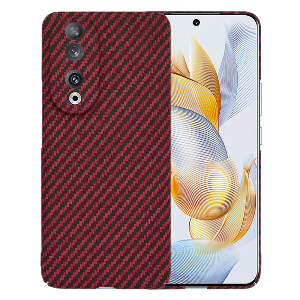 Futrola za Honor 90, Techsuit, Carbonite FiberShell, Crvena