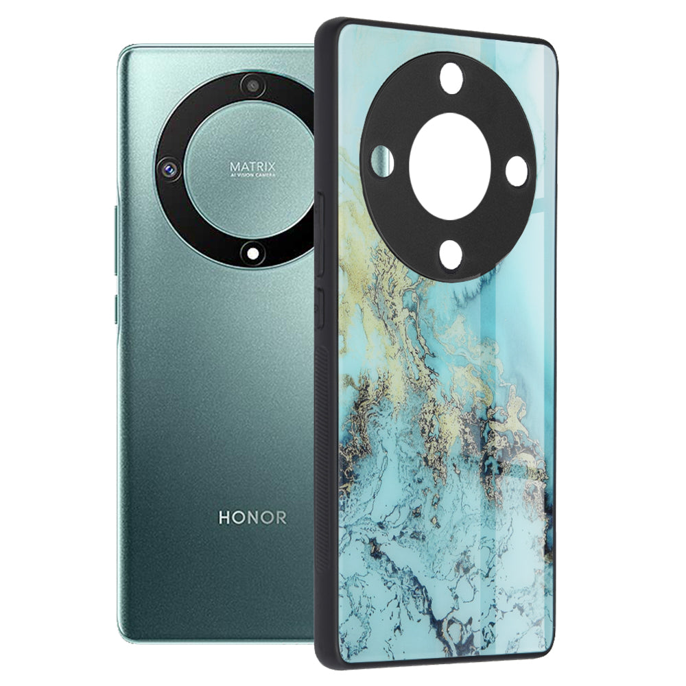 Futrola za Honor Magic5 Lite, Techsuit, Glaze, Plava