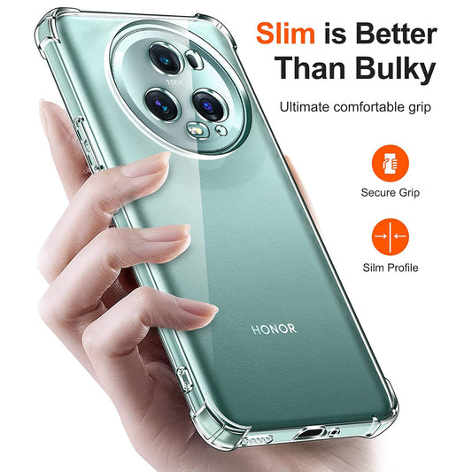 Futrola za Honor Magic5 Pro, Techsuit, Shockproof Clear, Providna