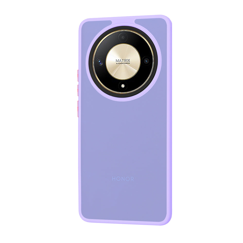 Futrola za Honor Magic6 Lite, Techsuit, HaloFrost, Svetlo Ljubičasta