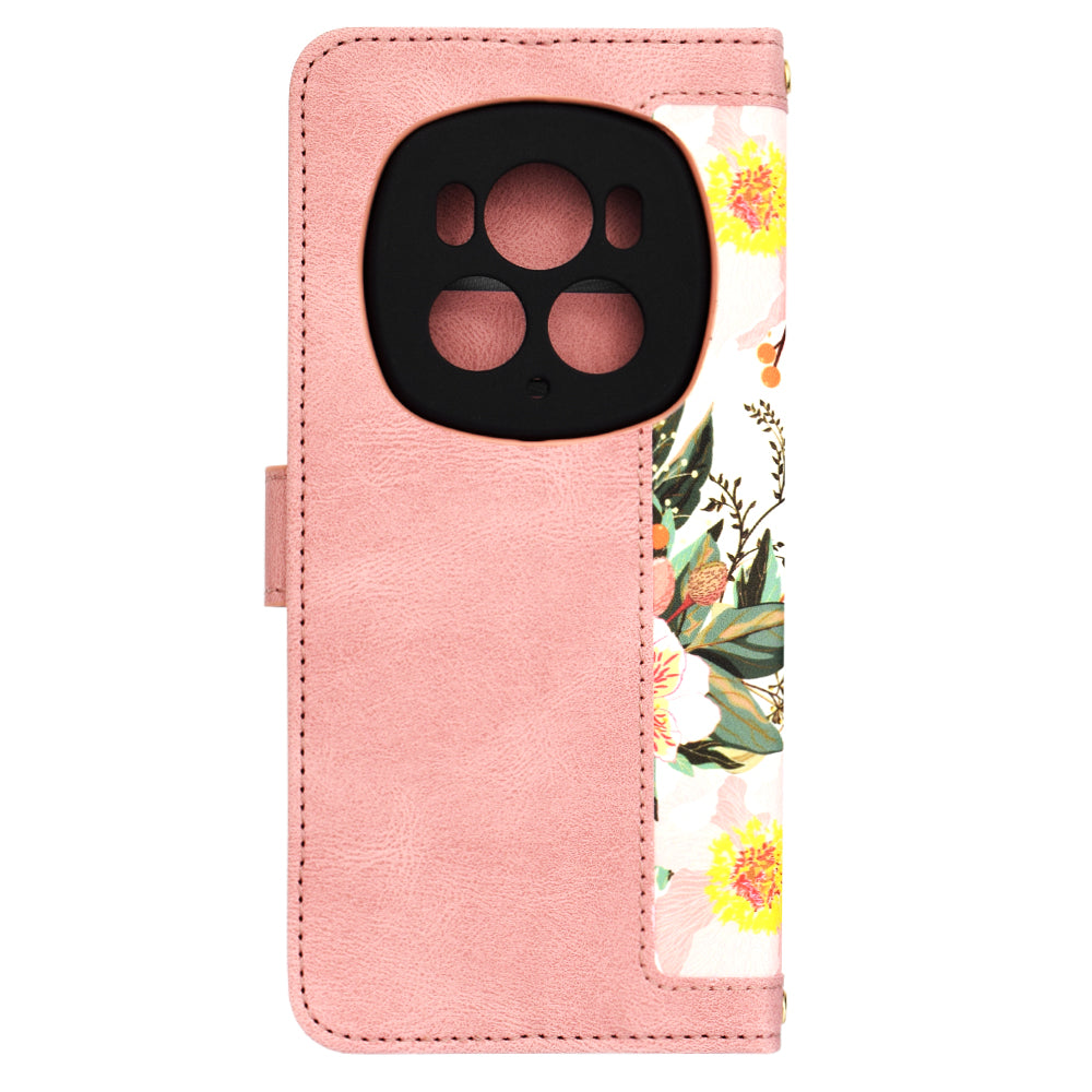 Futrola za Honor Magic6 Pro, Techsuit, FlipCraft, Roze