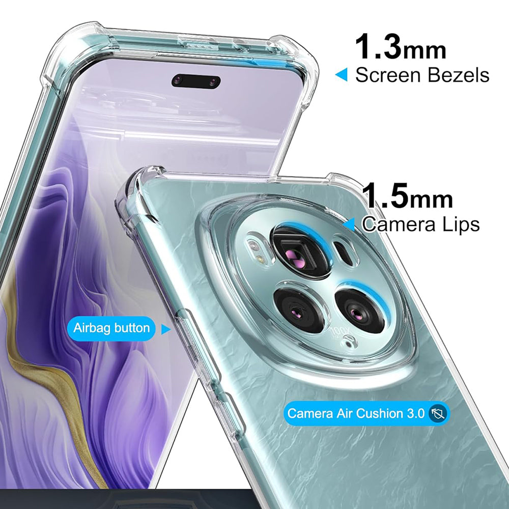 Futrola za Honor Magic6 Pro, Techsuit, Shockproof Clear, Providna