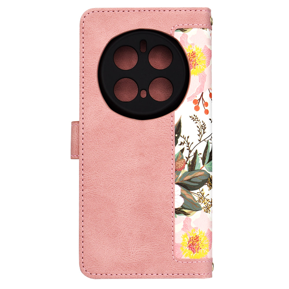 Futrola za Honor Magic7 Pro, Techsuit, FlipCraft, Roze