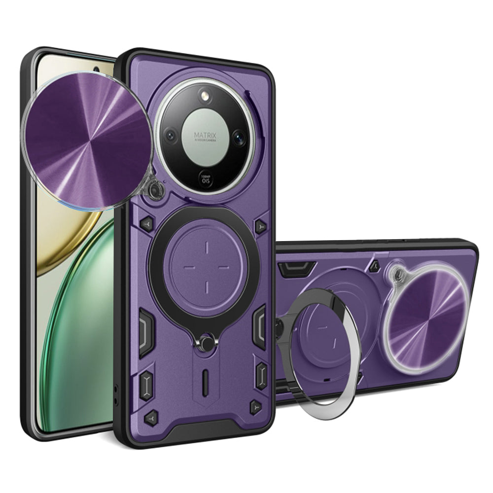 Futrola za Honor Magic8 Lite, Techsuit, CamGuard Pro, Ljubičasta