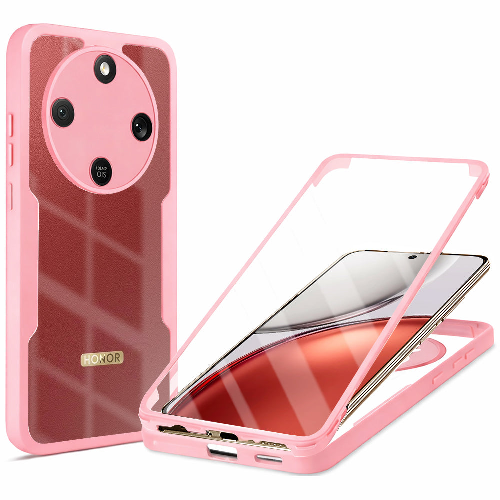 Futrola za Honor Magic8 Lite, Techsuit, ColorVerse 360, Roze