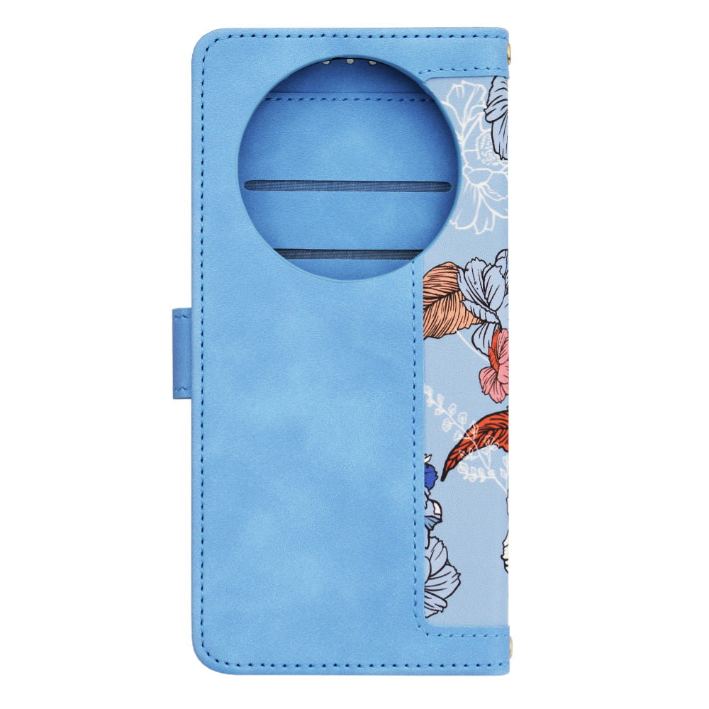 Futrola za Honor Magic8 Lite, Techsuit, FlipCraft, Plava