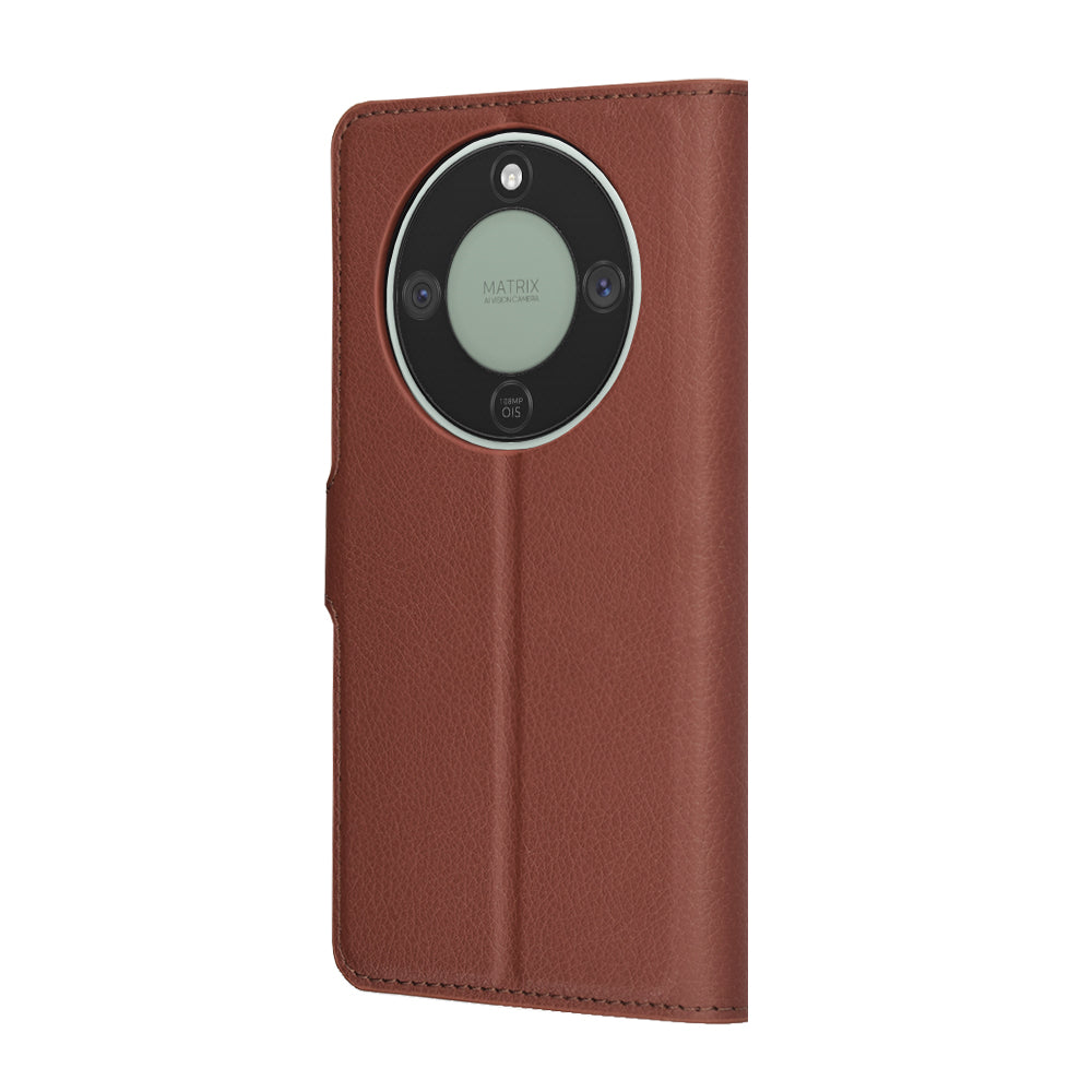 Futrola za Honor Magic8 Lite, Techsuit, Leather Folio, Braon