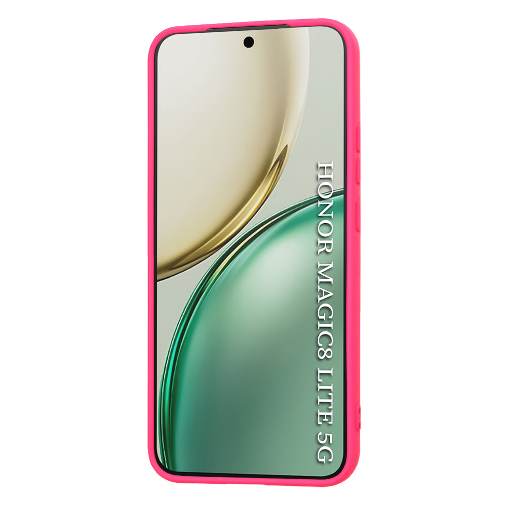 Futrola za Honor Magic8 Lite, Techsuit, SoftFlex, Tamno Roze