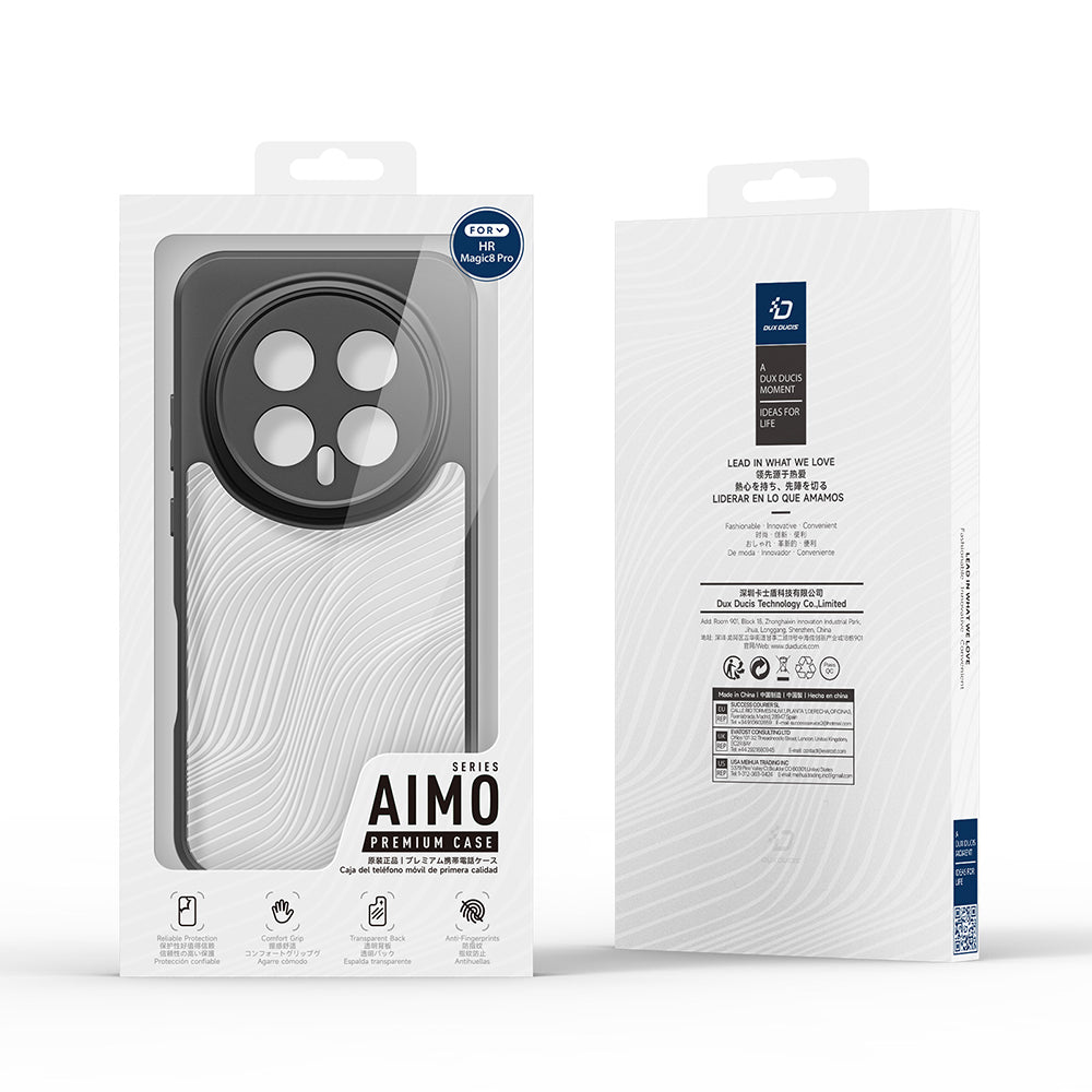 Futrola za Honor Magic8 Pro, DUX DUCIS, Aimo, Crna