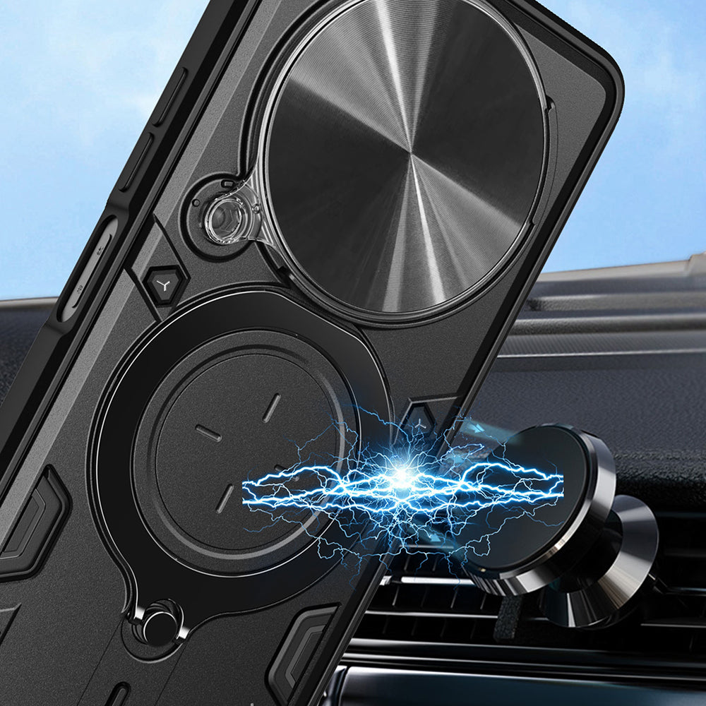 Futrola za Honor Magic8 Pro, Techsuit, CamGuard Pro, Zlatno Roze