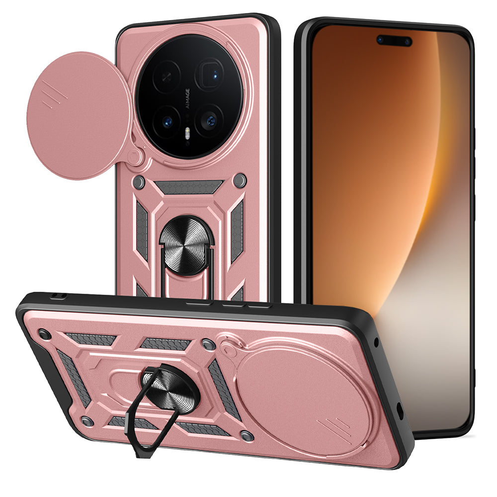 Futrola za Honor Magic8 Pro, Techsuit, CamShield, Zlatno Roza