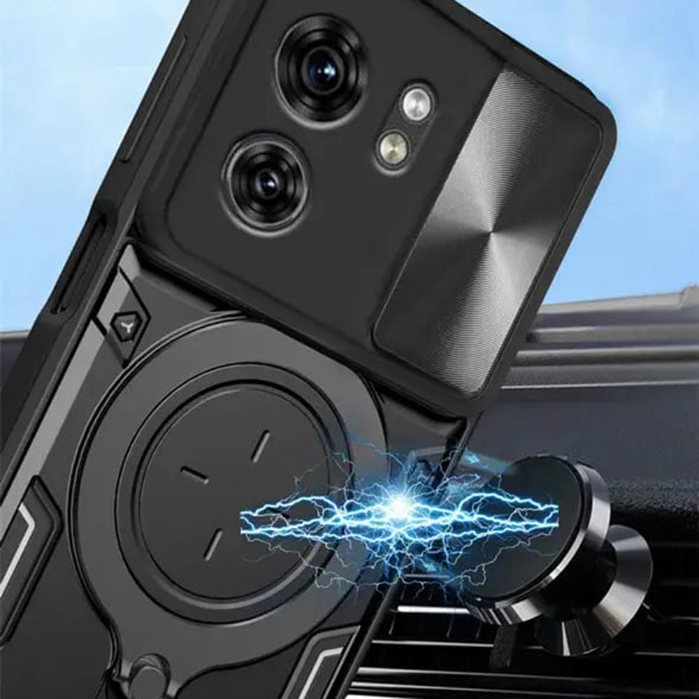 Futrola za Honor X5c Plus, Techsuit, CamGuard Pro, Zlatno Roze