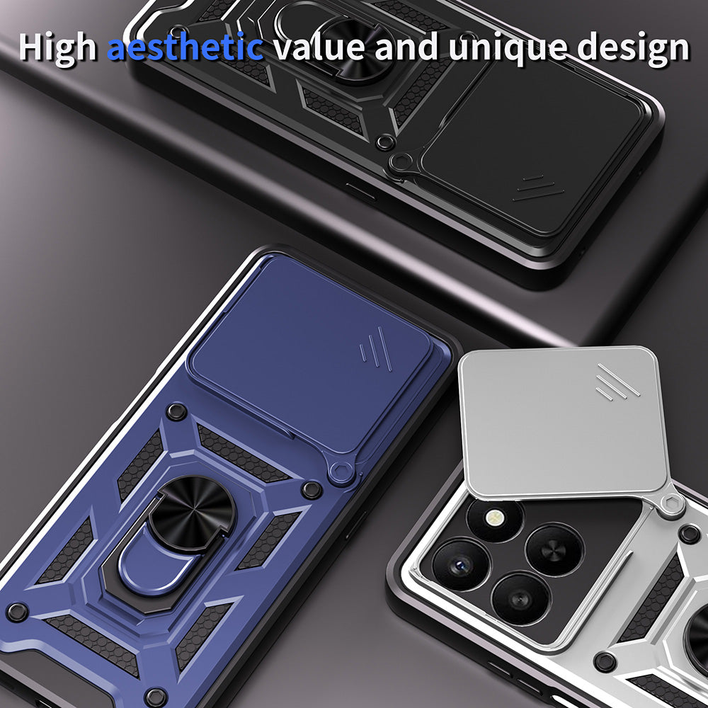 Futrola za Honor X5c Plus, Techsuit, CamShield, Zlatna