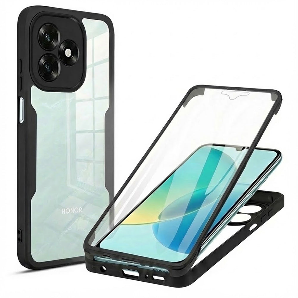 Futrola za Honor X5c Plus, Techsuit, ColorVerse 360, Crna