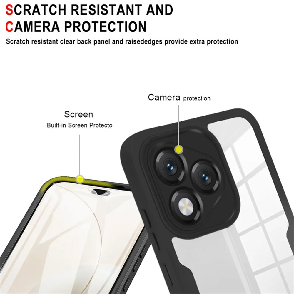 Futrola za Honor X5c Plus, Techsuit, ColorVerse 360, Crna