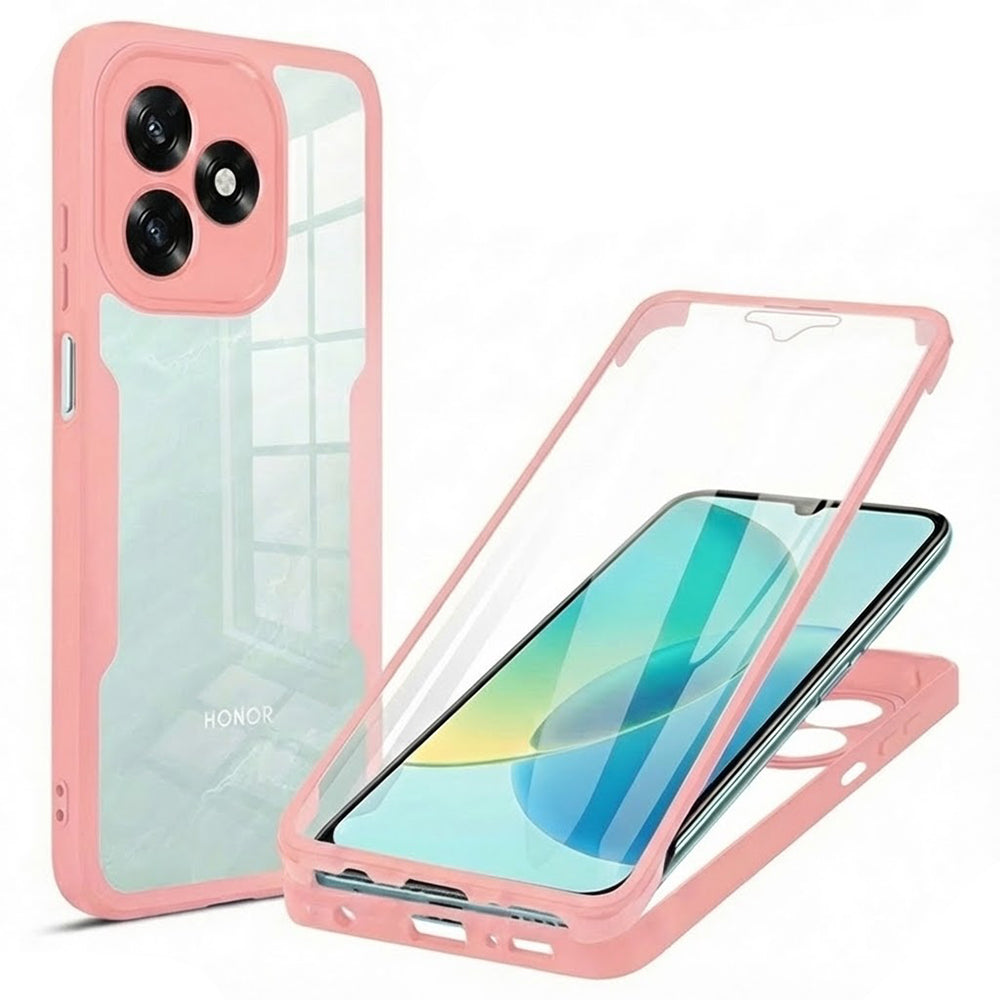Futrola za Honor X5c Plus, Techsuit, ColorVerse 360, Roze